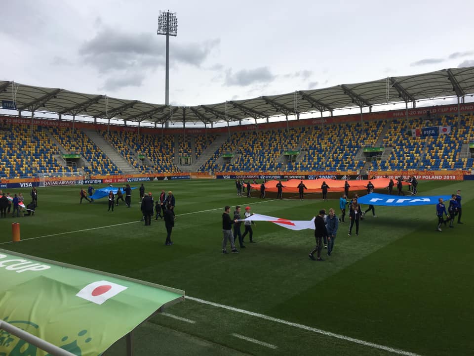 AP KP Gdynia podczas eskorty Mistrzostw Świata U20